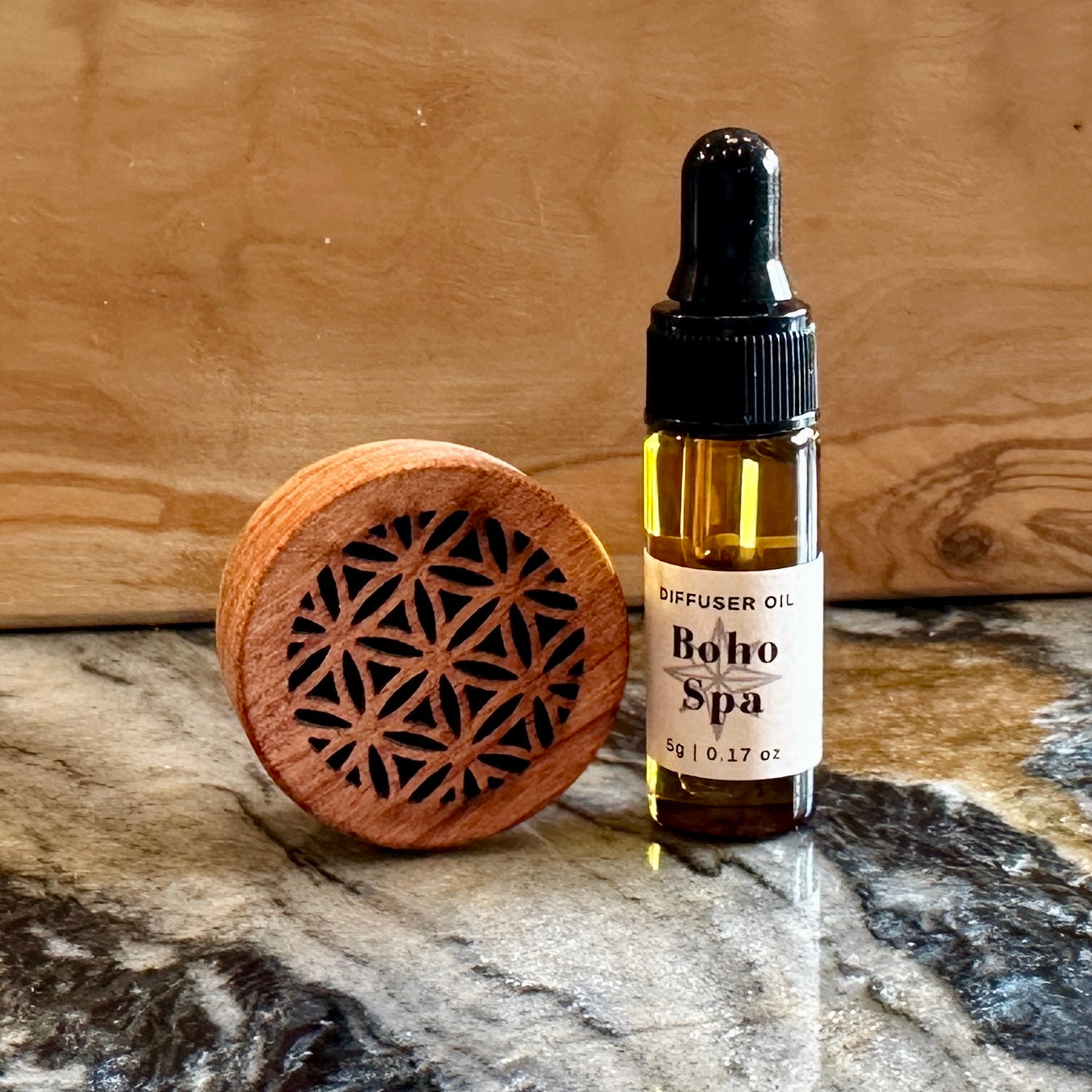 Boho Spa Car Diffuser | Star Anise, Nutmeg, Amber