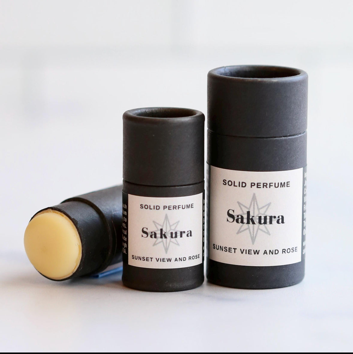 Sakura Solid Perfume | Lychee Fruit and Cherry Blossom Fragrance