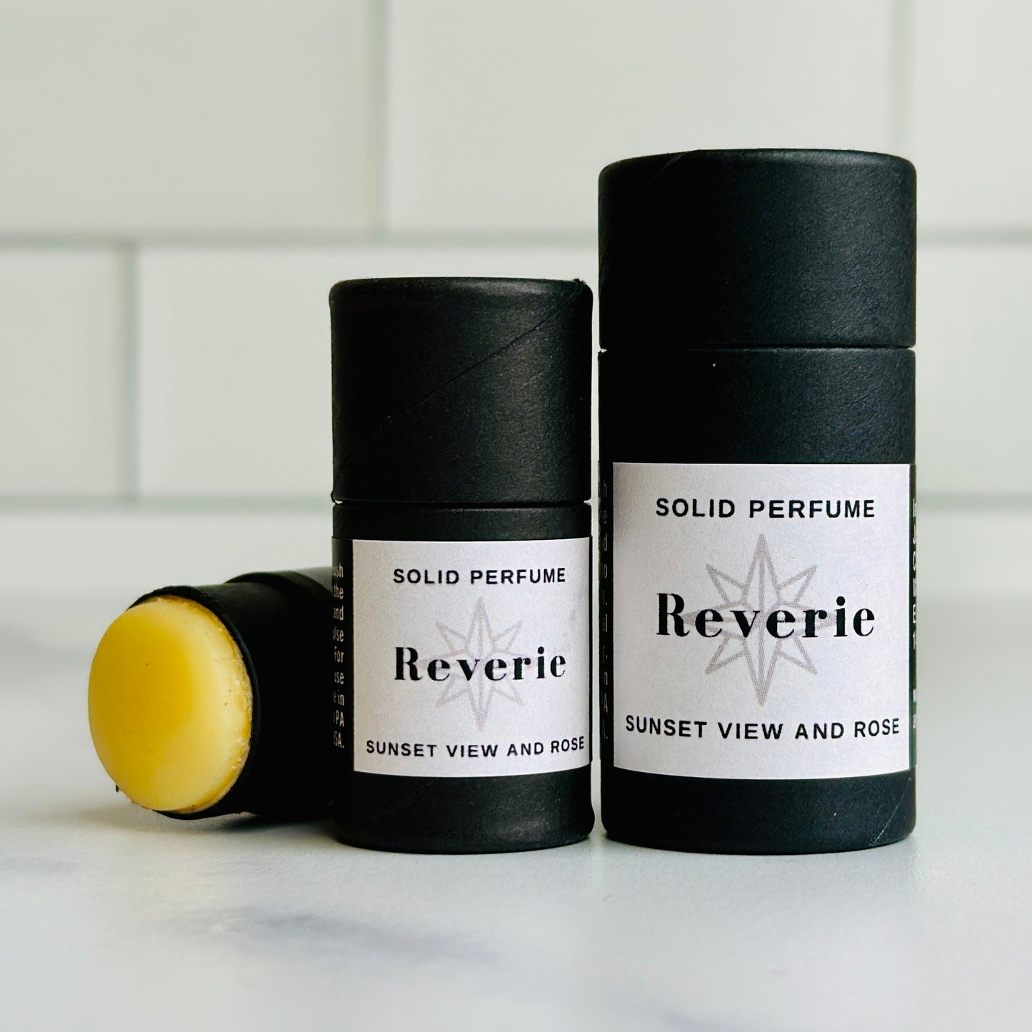 Reverie Solid Perfume | Ginger Matcha Marshmallow Fragrance