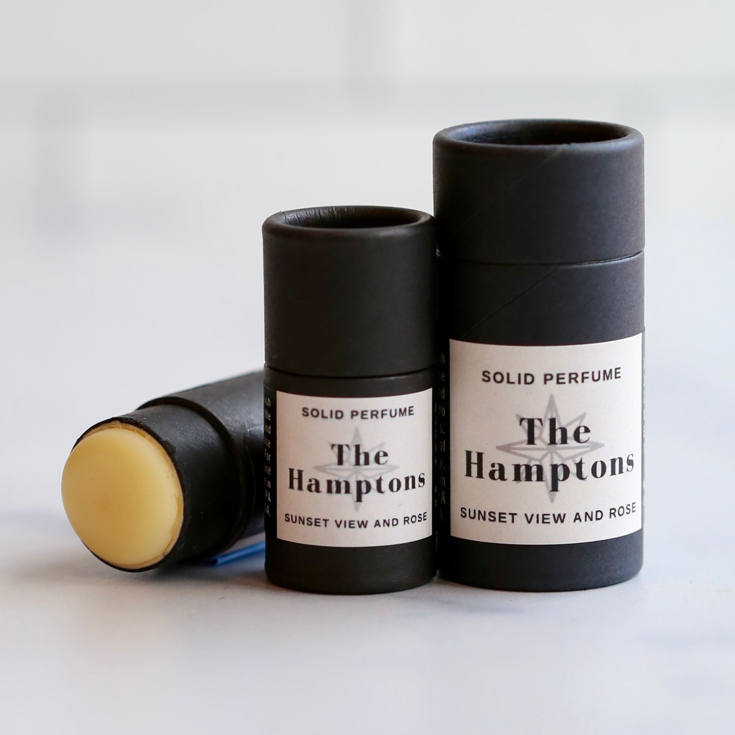 The Hamptons Solid Perfume | Bergamot Pineapple Birch Fragrance