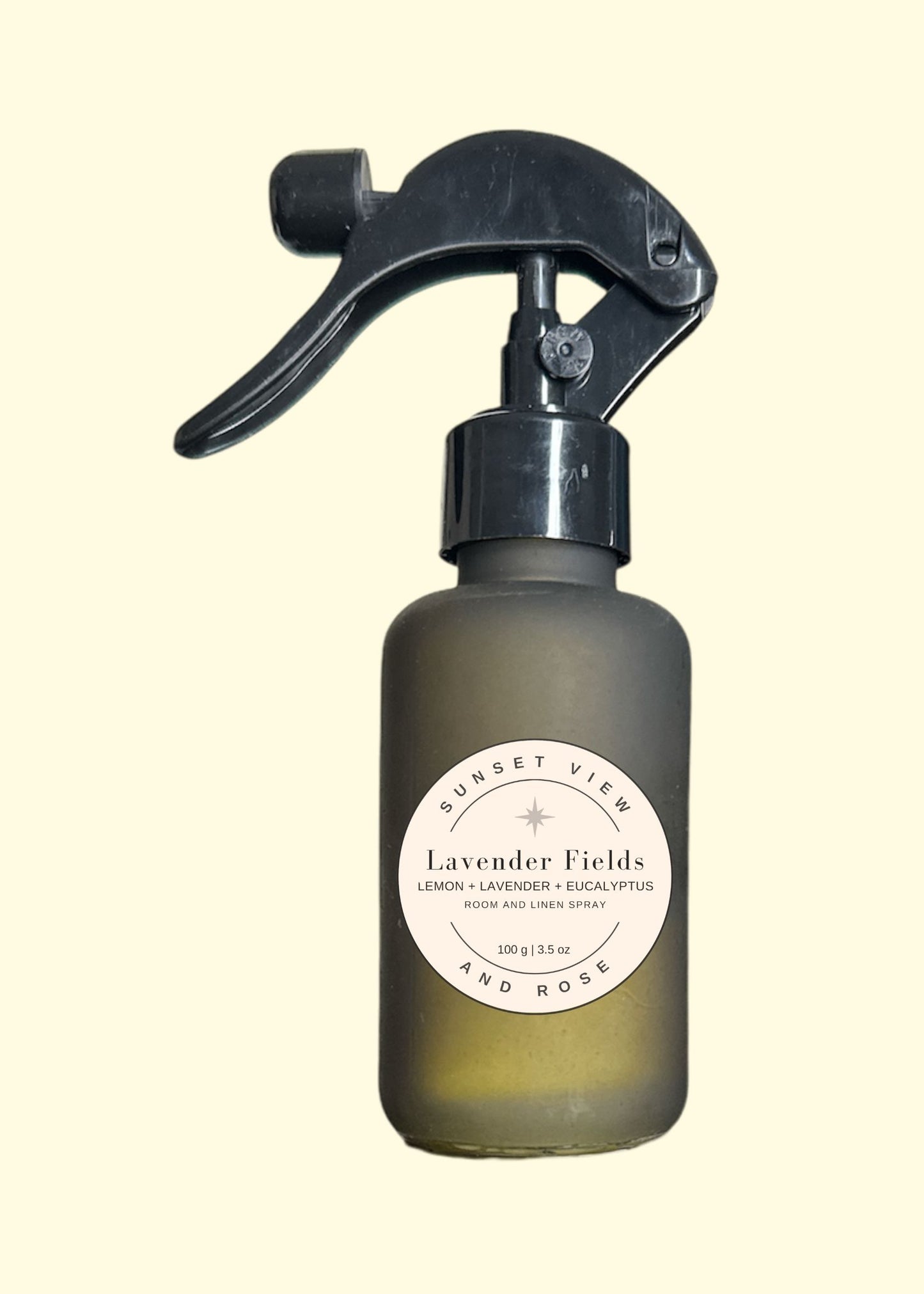 Lavender Fields Room and Linen Spray is perfect for calming your mind and helping you to relax with notes of Lemon, Lavender and Eucalyptus.