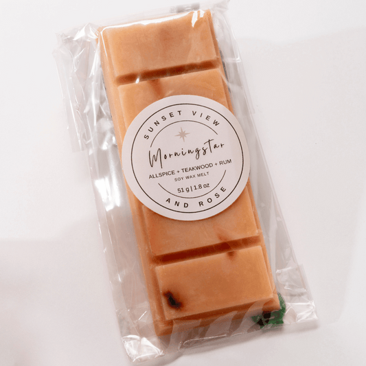 Morningstar (Allspice, Teakwood, Rum) Wax Melt